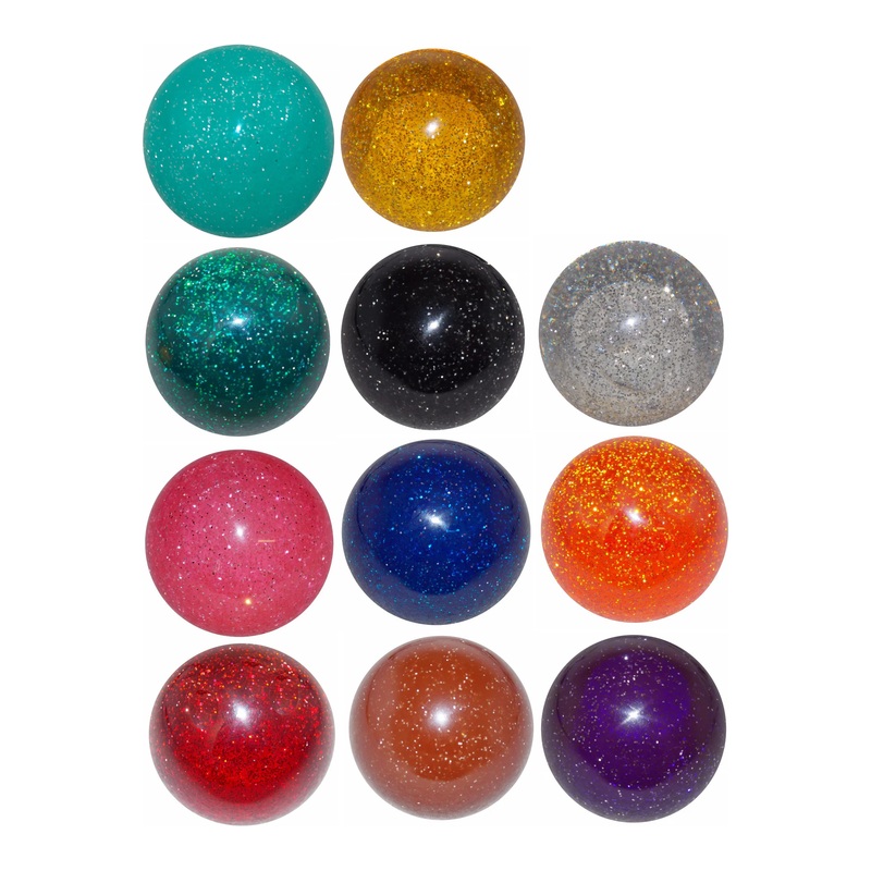 Glitter Shift Knobs (1/2-13 female threads) Twisted Shifterz (Choose Color)