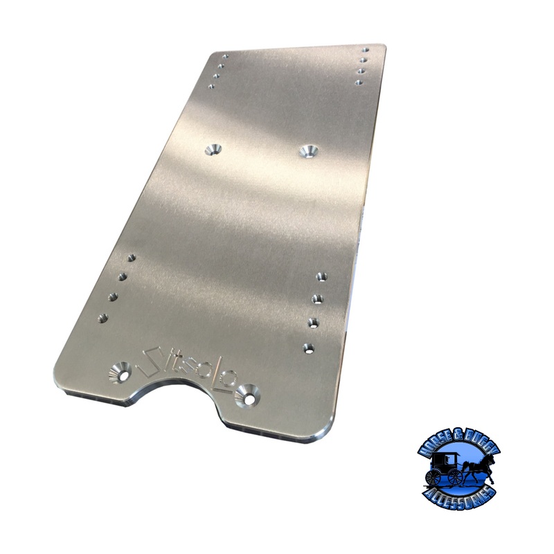 Iowa Customs Low ride Peterbilt Seat Base Adapters -Sit So Low (Choose seat and truck)