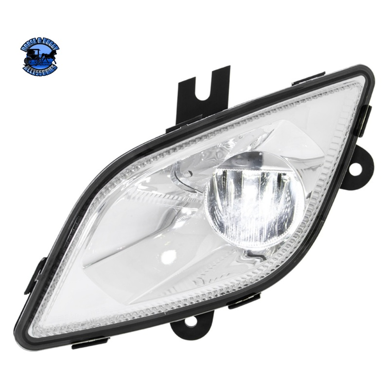 SINGLE LED FOG LIGHT FOR 2018-2024 FREIGHTLINER CASCADIA – COMPETITION SERIES (Choose Color) (Choose Side)