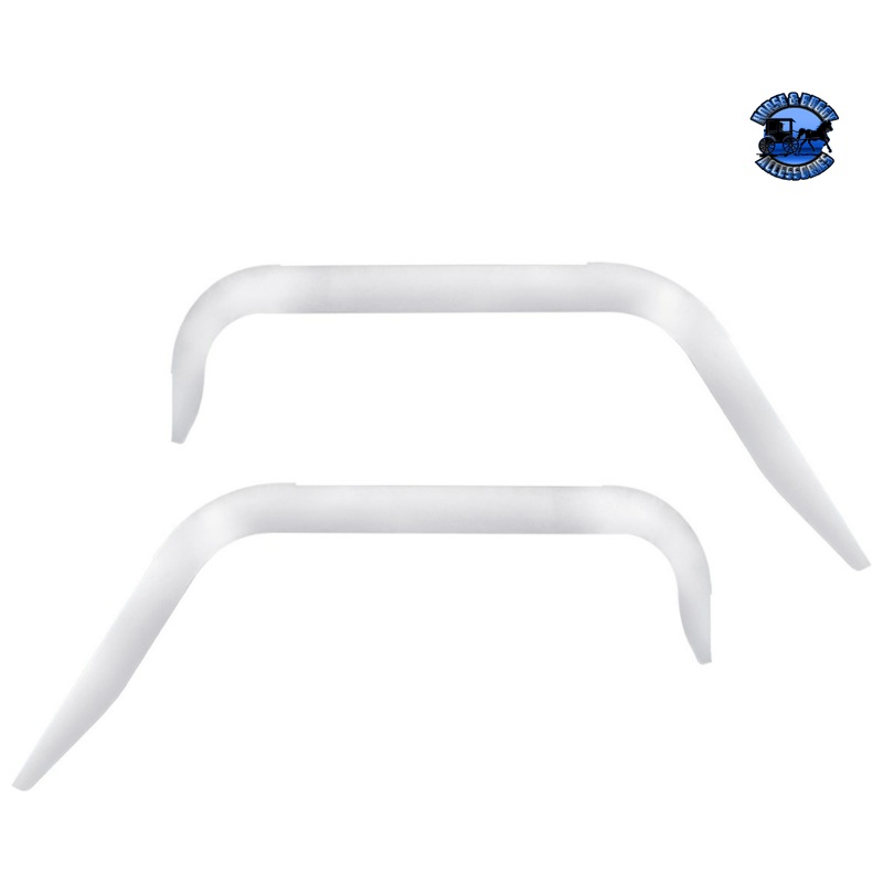 STAINLESS DOOR WINDOW VENT VISOR FOR 2008-2017 FREIGHTLINER CASCADIA (PAIR) #29148