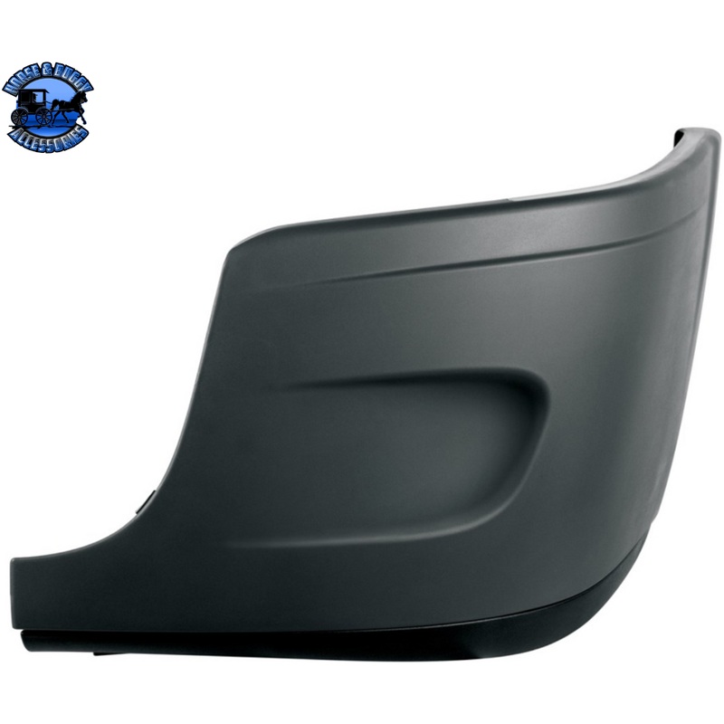 BUMPER END ASSEMBLY WITHOUT FOG LIGHT HOLE FOR 2008-2017 FREIGHTLINER CASCADIA (Choose Side)