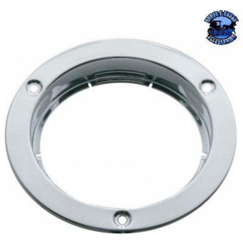 Stainless Steel Mounting Bezel For 4 Round Light (Bulk) #20549b