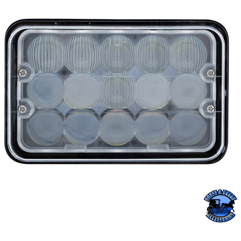 ULTRALIT – 15 HIGH POWER LED PROJECTOR RECTANGULAR LIGHT #34123