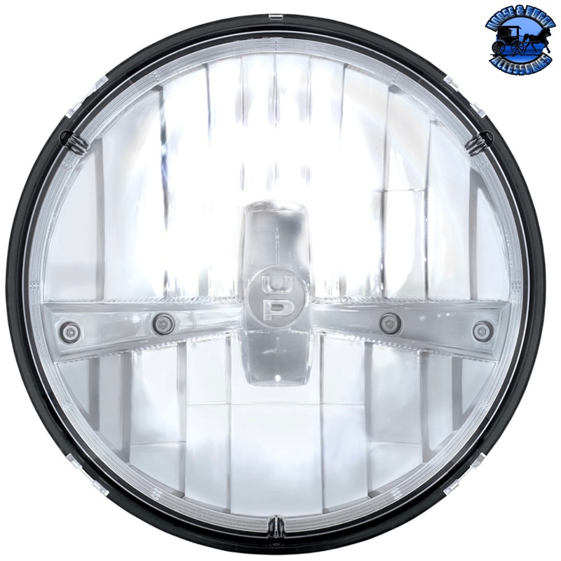 ULTRALIT – 5 High Power LED 7 Dual Function Headlight – Chrome #31391