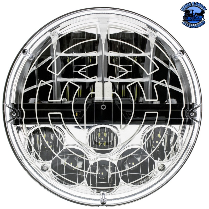 ULTRALIT – Heated 7 LED Headlight With Polycarbonate Lens & Housing #34138