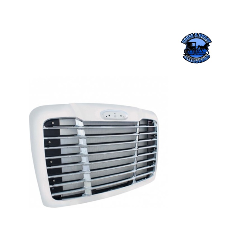 Winter Guard Edition Chrome Grille With Bug Screen For 2008-2017 Freightliner Cascadia #21150