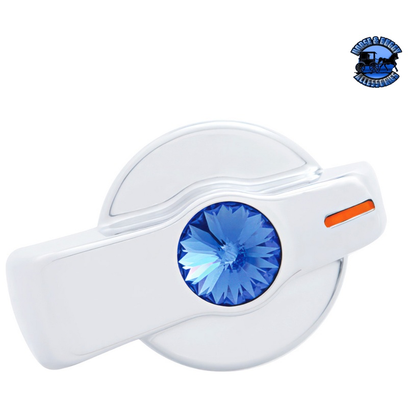A/C KNOB (NEWER MODEL) WITH COLOR CRYSTAL FOR 2005-2010 FREIGHTLINER (Choose Color)
