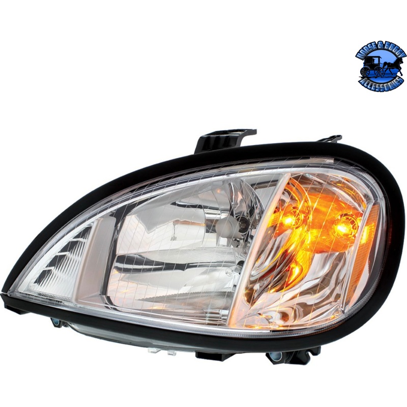 HEADLIGHT ASSEMBLY FOR 2005-2020 FREIGHTLINER COLUMBIA (Choose Side)