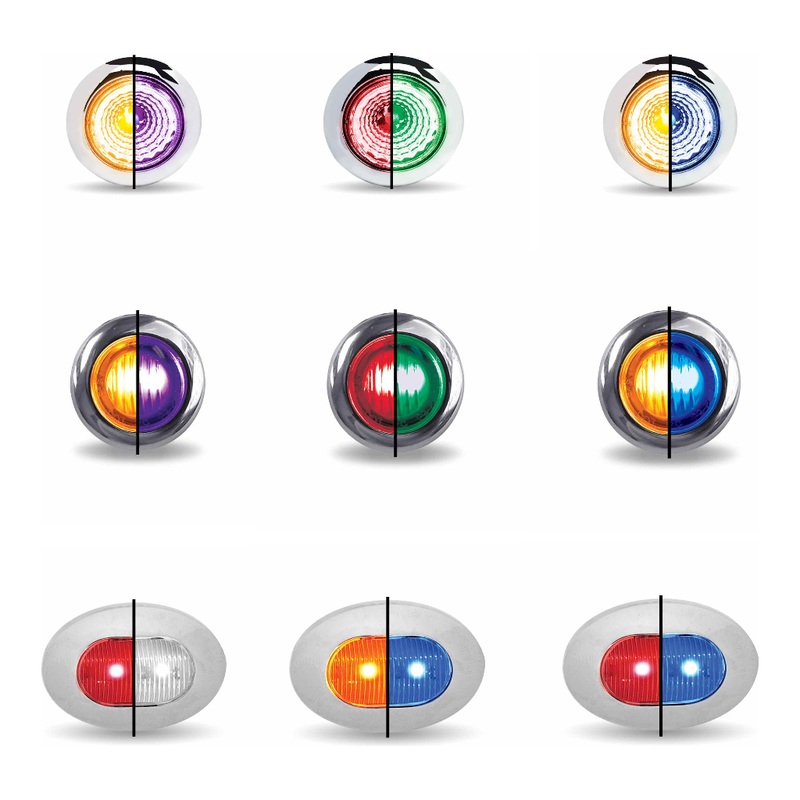 3/4 Trux Dual Revolution LEDs (Choose Color and Style)