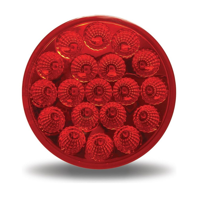 4 Red Stop, Turn & Tail LED (19 Diodes)