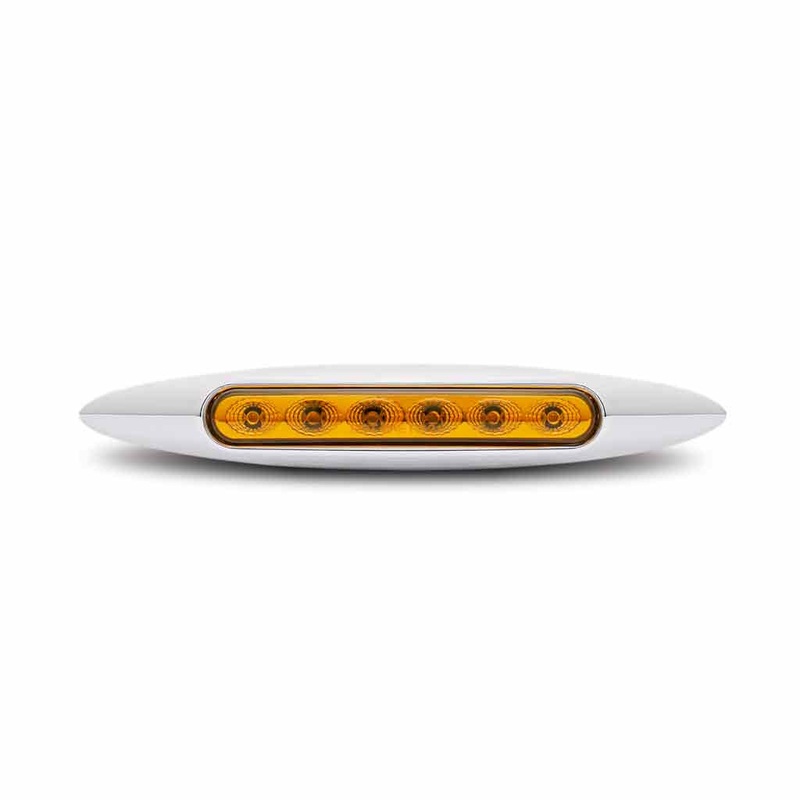 6” AMBER LED MARKER LIGHT