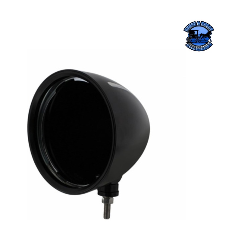 Black BILLET Style Groove Headlight Housing #31497