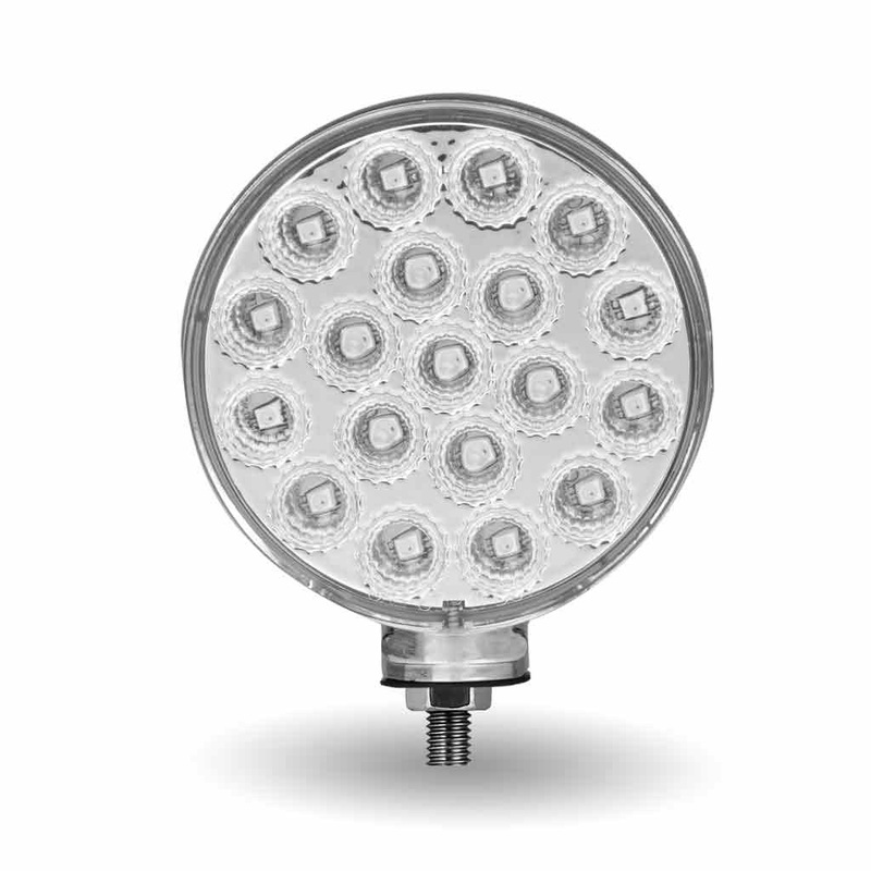 Double Faced Combo Clear LED with Reflector (38 Diodes)