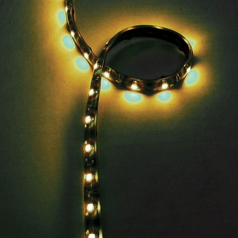 LED Lighting – 16 ft. Flexible LED Roll – Amber