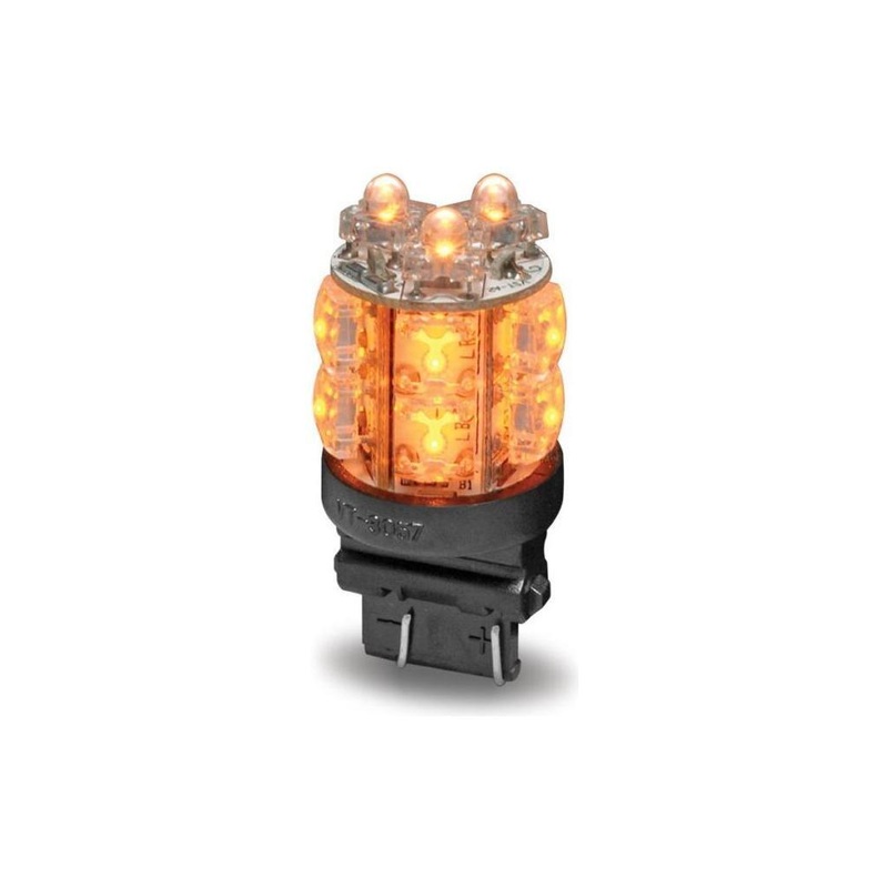 LED Lighting – Bulb – One Function – Amber – Push In (13 Diodes)