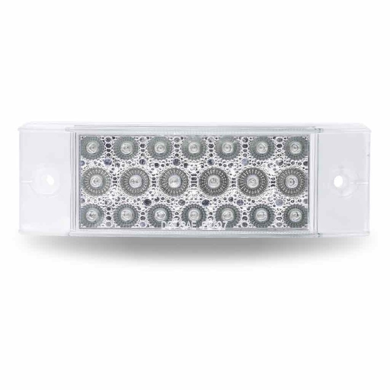 TLED-2X6CR 2 X 6 Clear Red Trailer LED (20 Diodes)
