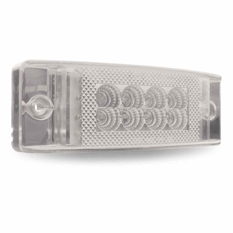 TLED-2X6DCA 2×6 Multi-Directional Clear Amber Trailer LED (24 Diodes)