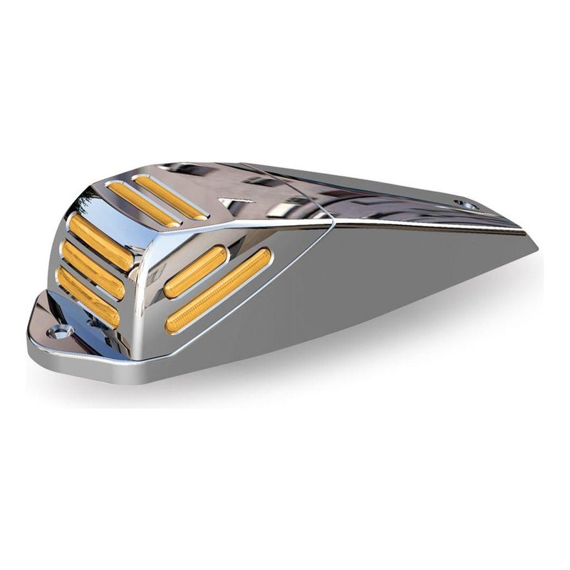 TLED-FCK2 Flatline Kenworth Cab Amber Lens and Amber LED with Housing