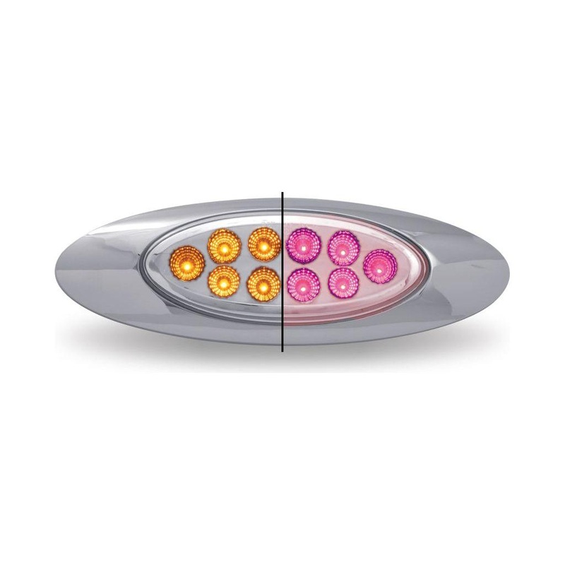 Marker M1 Style Dual Revolution Amber/Pink LED (10 Diodes)