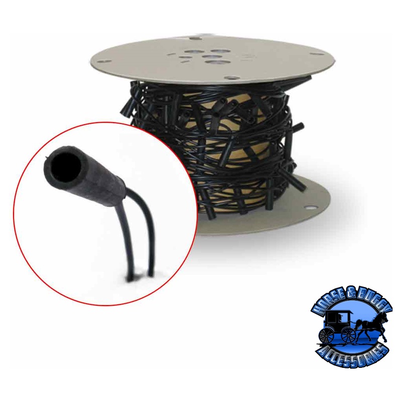 S612 Female Wire Harness with 12 Connector Spacing  Single Bullet Plug | 100 ft. Spool (92 PLUGS)