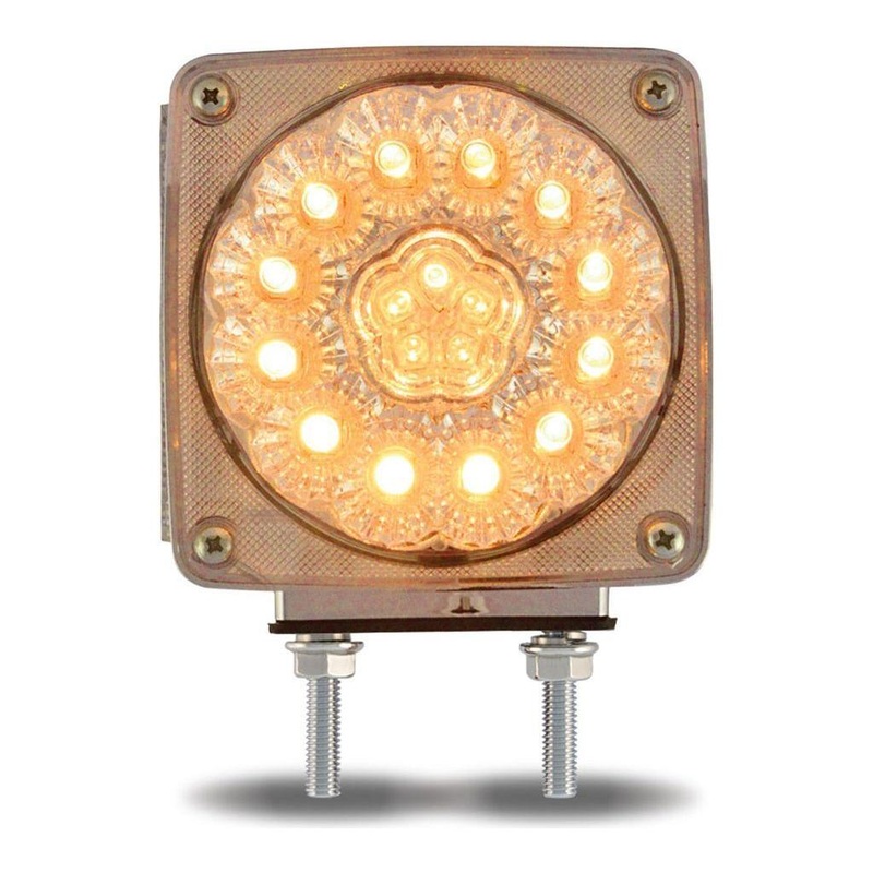 Super Diode Double Face Double Post Square Clear LED – Passenger Side (38 Diodes)