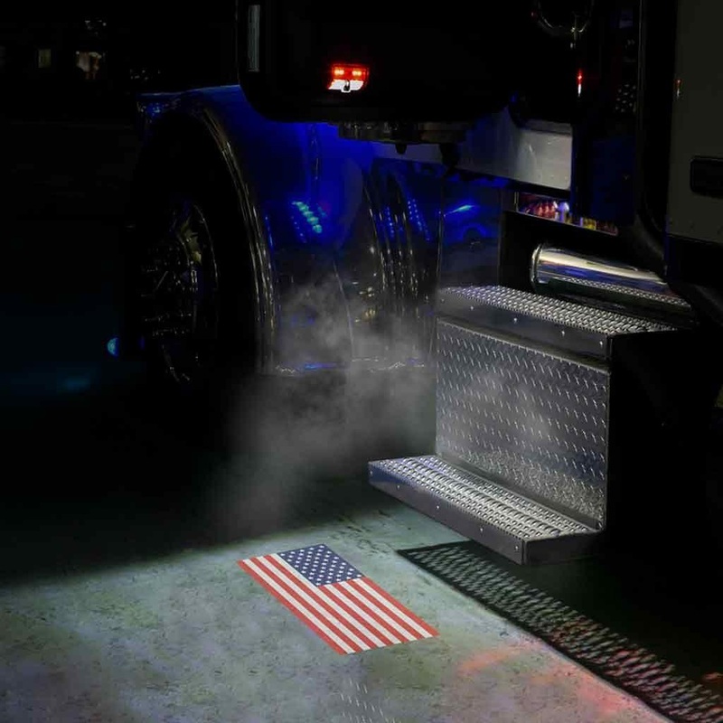 Trux LED Projector Door Light for Kenworth/Peterbilt (OEM fitment) (Choose Style)