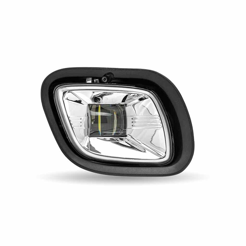 TLED-H39 Freightliner Cascadia LED Projector Fog Light  Chrome (Driver Side)