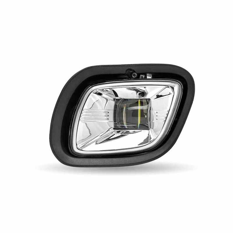 TLED-H42 Freightliner Cascadia LED Projector Fog Light  Chrome (Passenger Side)