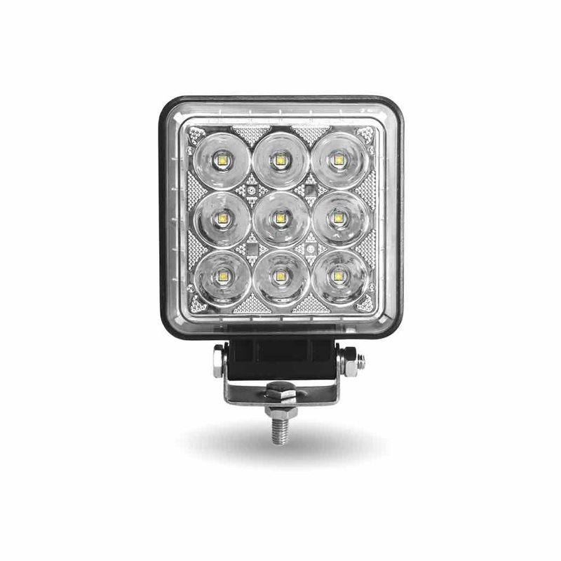 TLED-U120 4.25 Radiant Series Square LED Work Lamp  Spot & Flood Combo | 4000 Lumens