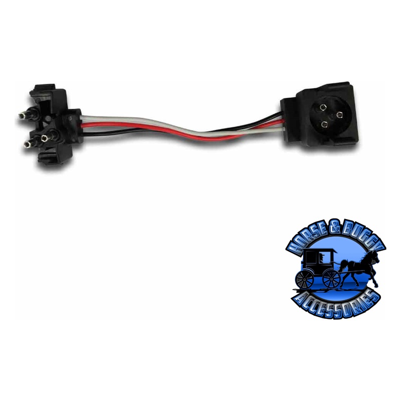 TPIG-L2 Lock Connector to 3 Prong Pigtail for LED Lighting