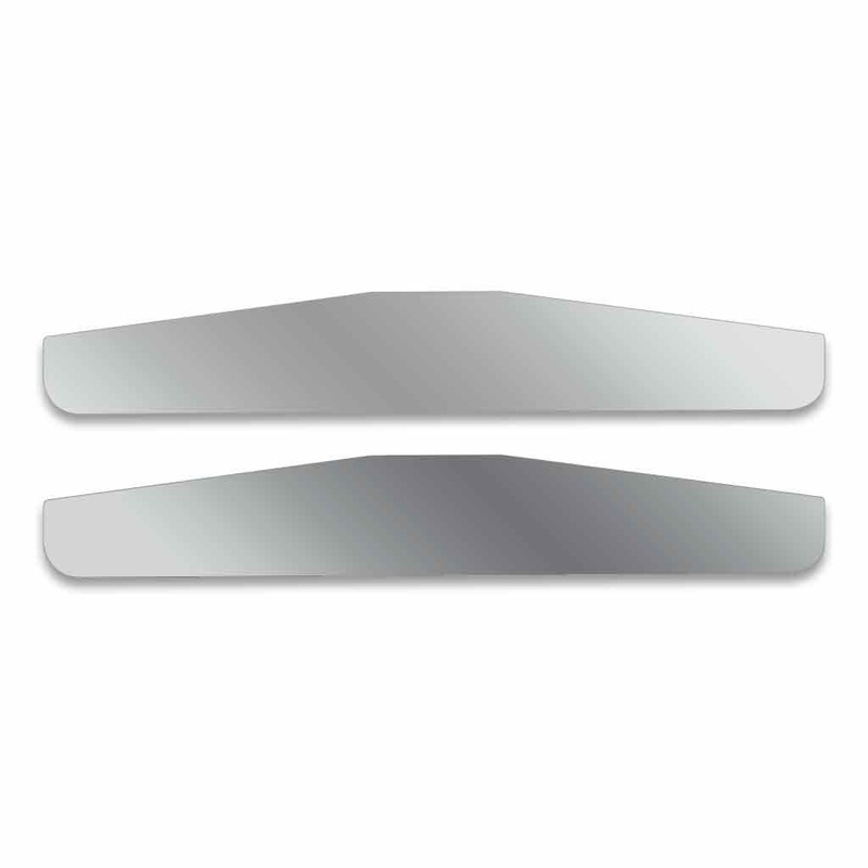 TU-9204 24 Angled Bottom Mud Flap Weights  Welded | Stainless Steel