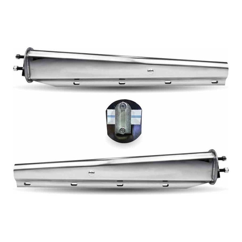 TU-9214 30 Mud Flap Hangers  2 1/2 Bolt Spacing | Stainless Steel