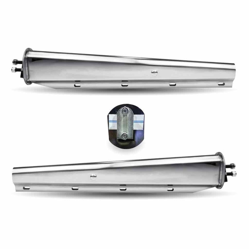 TU-9215 30 Mud Flap Hangers  1 1/8 Bolt Spacing | Stainless Steel