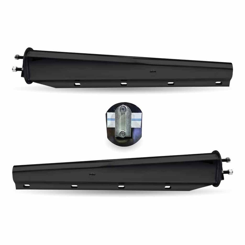 TU-9225 30 Mud Flap Hangers  1 1/8 Bolt Spacing | Painted Steel