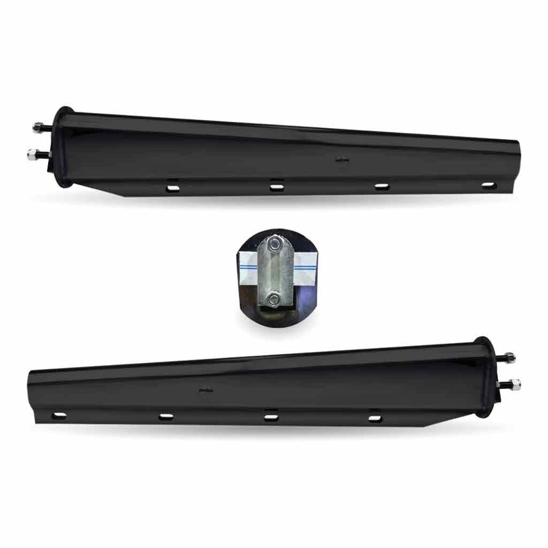 TU-9233 30 Mud Flap Hangers  2 1/2 Bolt Spacing | Painted Steel