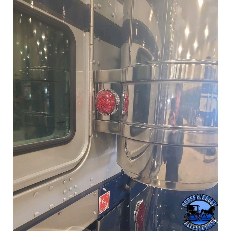 #1721 (REAR) KENWORTH 15 AIR CLEANER BRACKET (1) WATERLON (SOLD IN PAIRS)