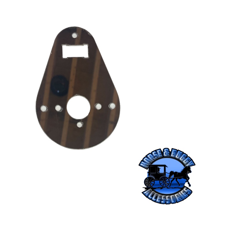 KW Tear Drop Style Interior Dome Light Plate – (1) Watermelon Light Holes, (1) OE Switch Hole