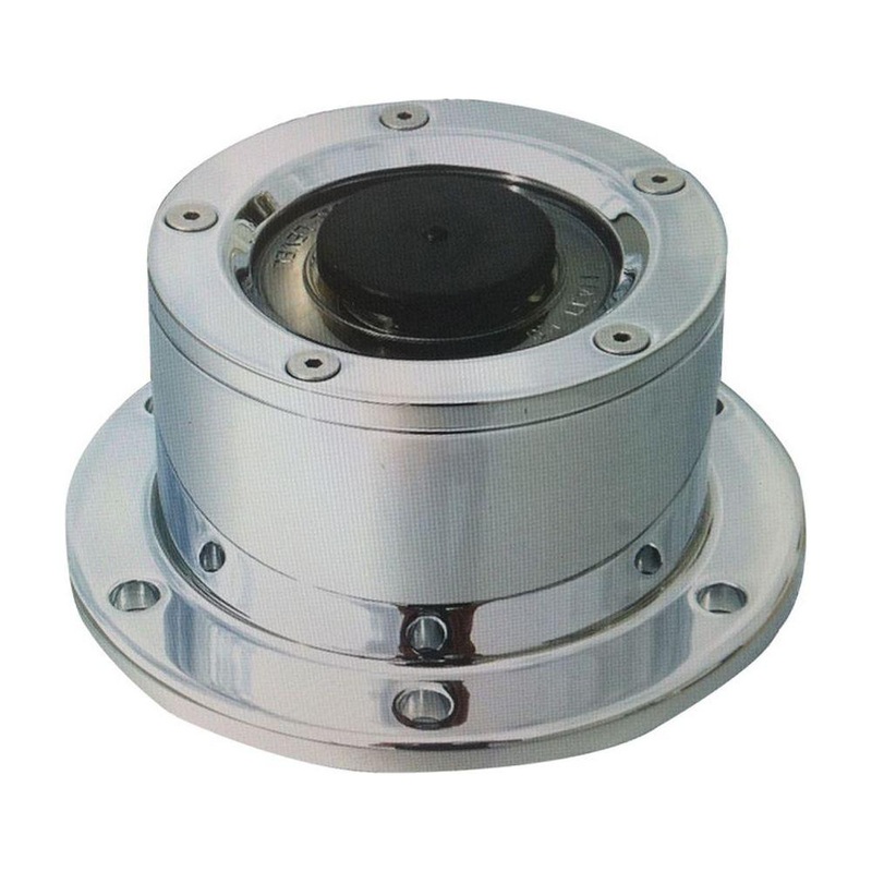 #lt-cfoc-7w CHROME PLATED BILLET ALUM (5.5 bolt pattern) OIL CAP COVER W/ WINDOW (PAIR)