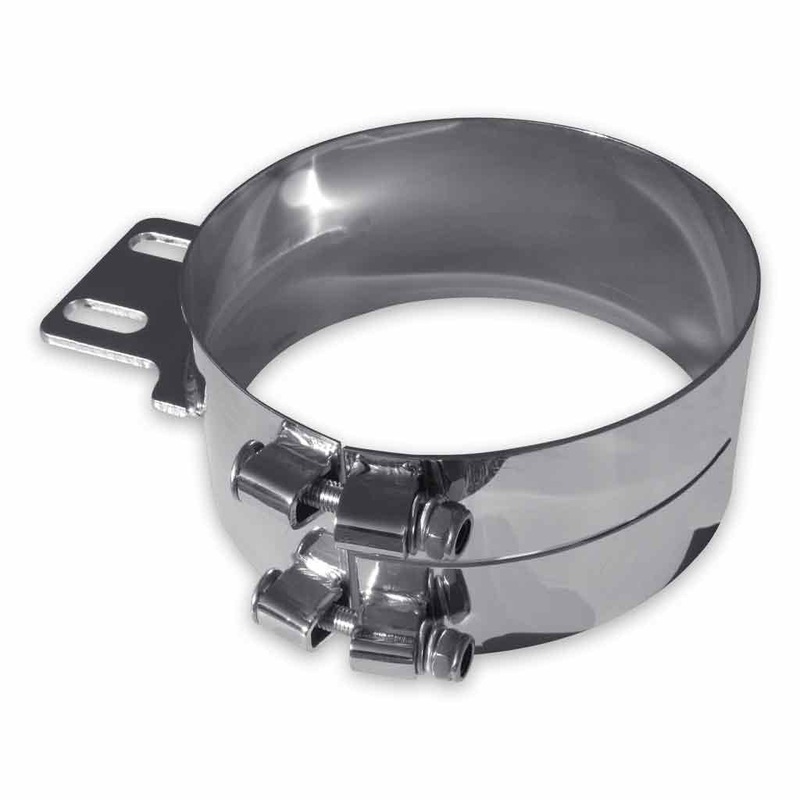 TCLA-101 10 Wide Band Clamp  Straight Mounting Plate