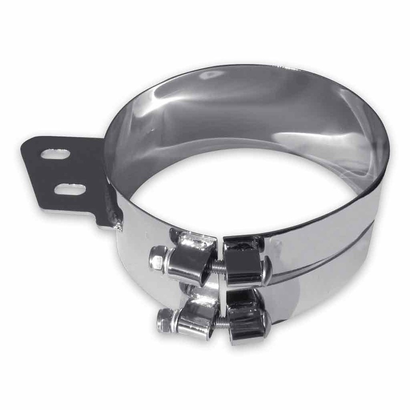TCLA-83 8 Wide Band Clamp  Angled Mounting Plate