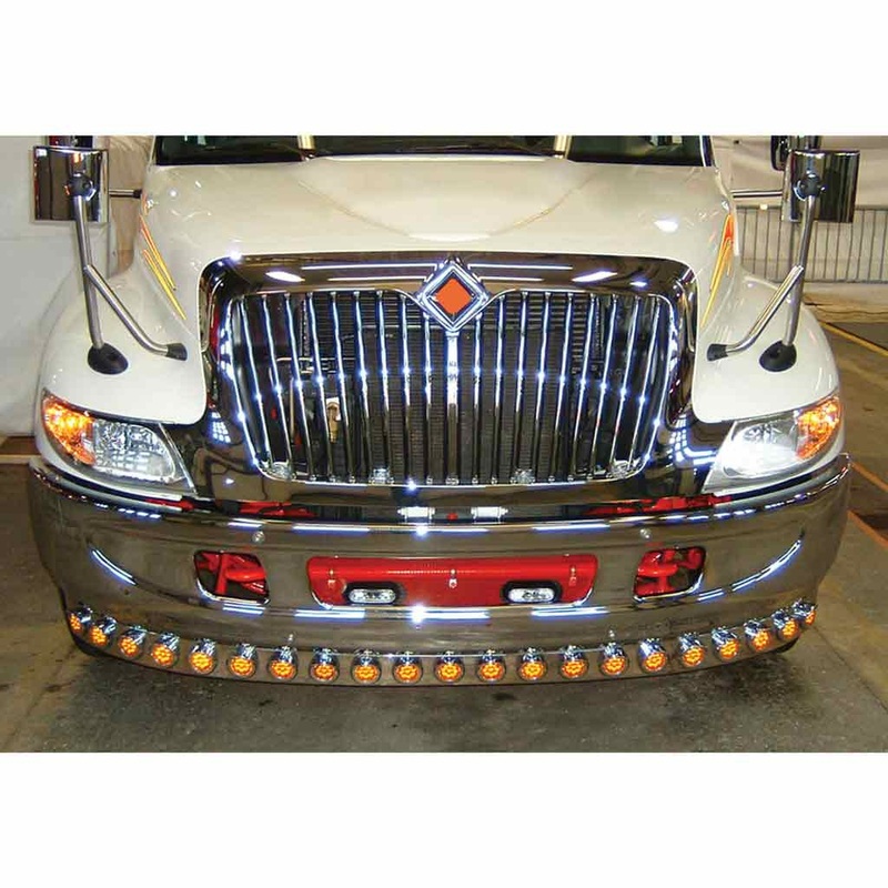 TI-1703 International DURASTAR/4000 Series Bumper Light Bar  16 x 2 Holes