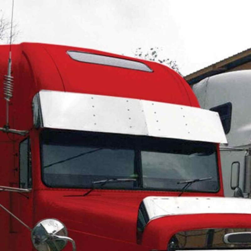 TSUN-F6 Freightliner 16 Raised Roof Sun Visor (1991+)  Blank