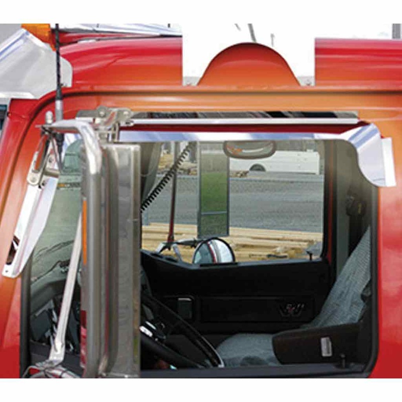 TW-1404 Western Star Door Mounted Window Shades (All Years)  Door Mounted Mirrors
