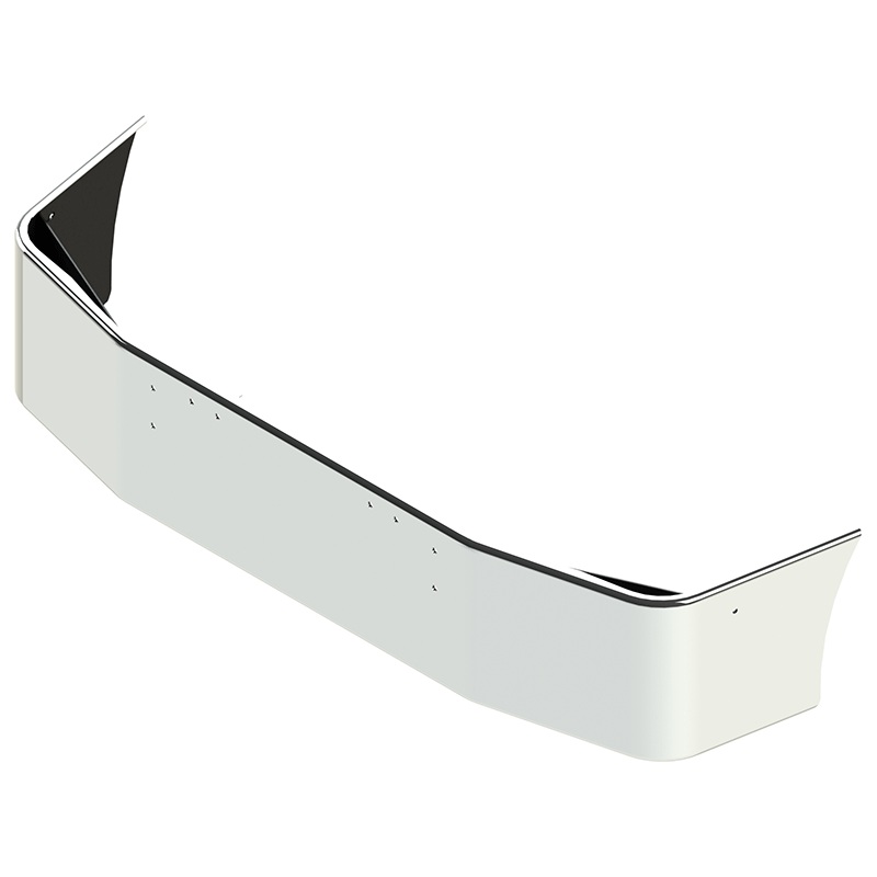 E-CI-0001-17 18” FREIGHTLINER CONV SET BACK AXLE BUMPER W/ BOLT & CENTER TOW HOLE (1989 & NEWER)