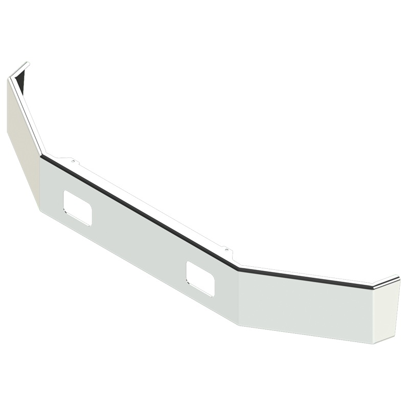 E-CK-0020-15 12” FRIEGHTLINER (MIDRANGE) SET BACK AXLE BUMPER W/ TOW HOLES (2002 & OLDER)