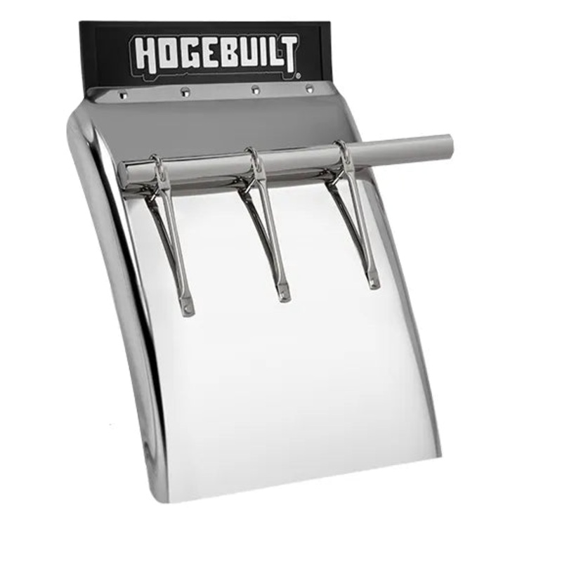 H-SL100424 30” 304SS QUARTER FENDER KIT 3 STRAPS W/TUBE BRACKET STLYE (PAIR)