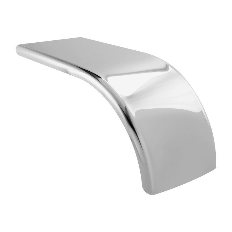 H-SS500HT 25.5” (SS304) HALF TANDEM FENDER 14 GAUGE (PAIR)