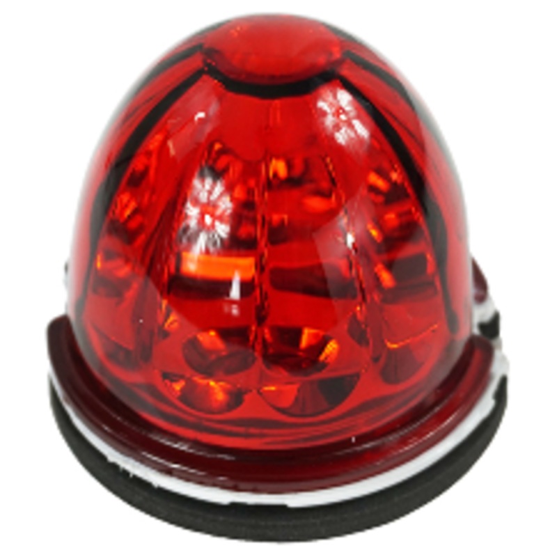 Legendary 3 Inch Watermelon Light, Stud Mount – Red LED / Red Glass Lens 23003RR-1