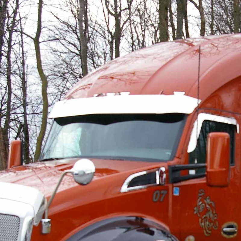 TSUN-K20 8 1/2 Kenworth T680 Sunvisor (2012+)
