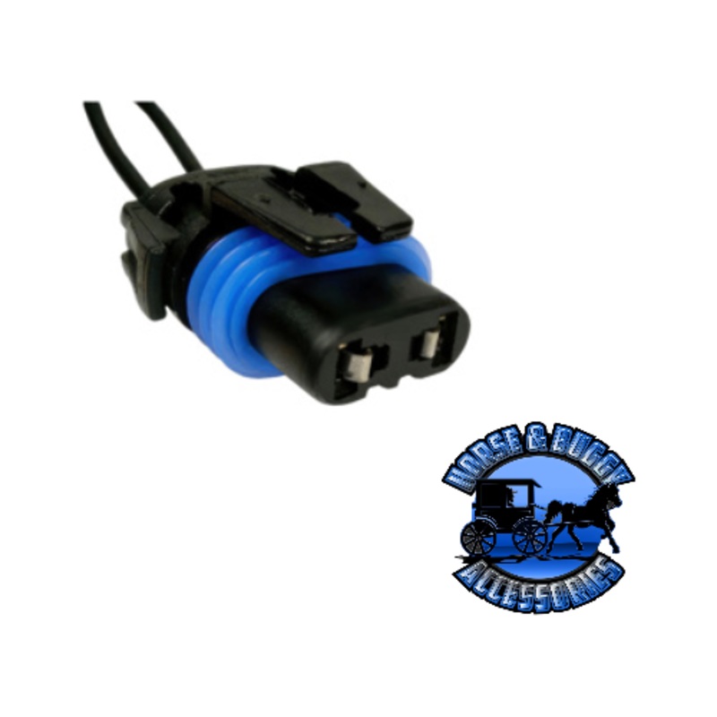 #98340 2-Wire Universal Halogen High Beam Headlight Connector (Metri-Pack 280 Series)1 Pc.
